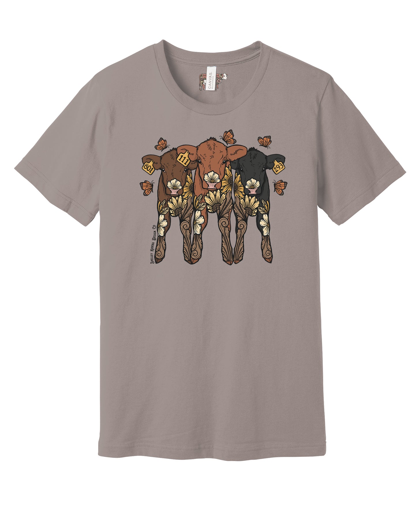 Floral Calf Trio