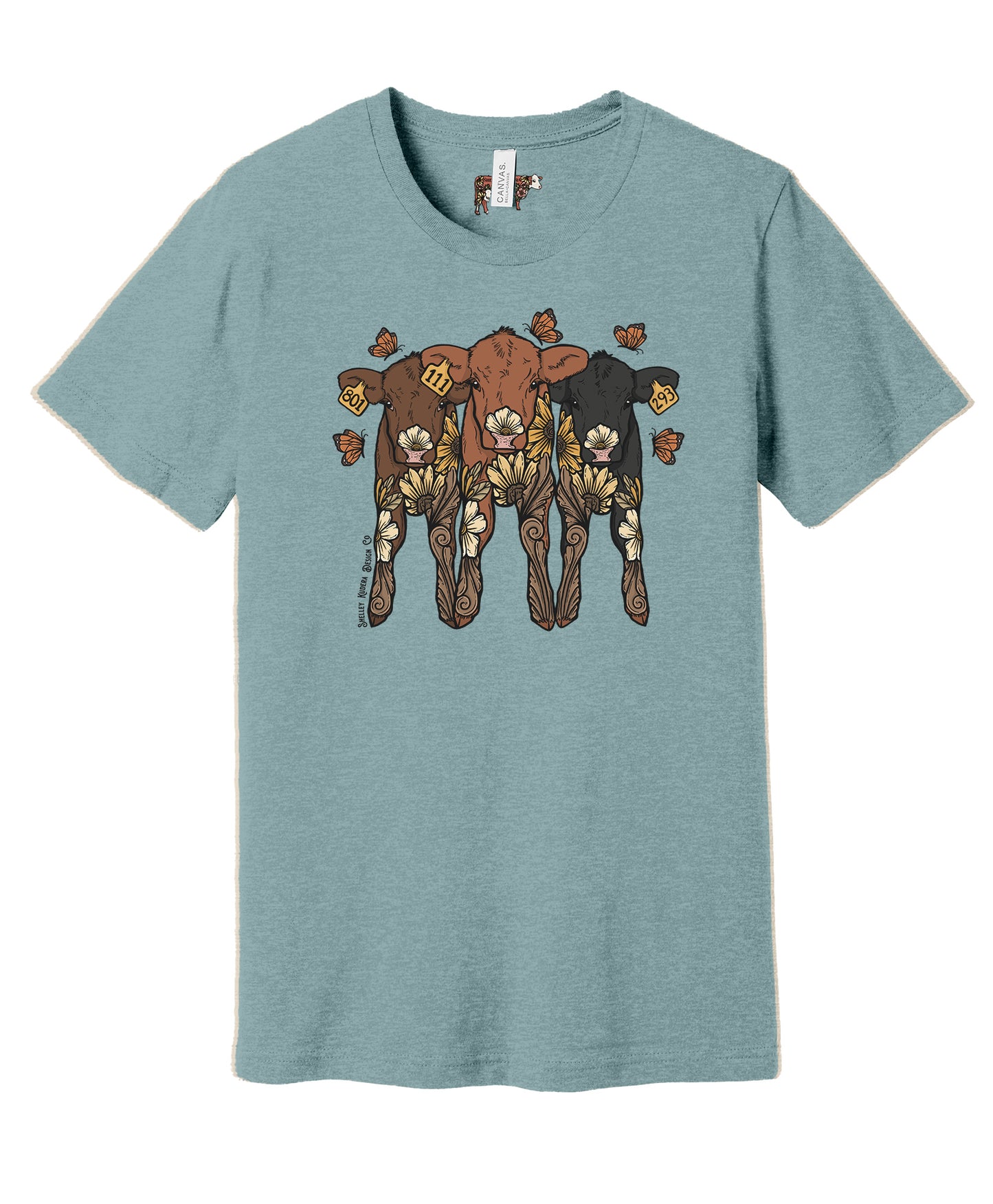 Floral Calf Trio