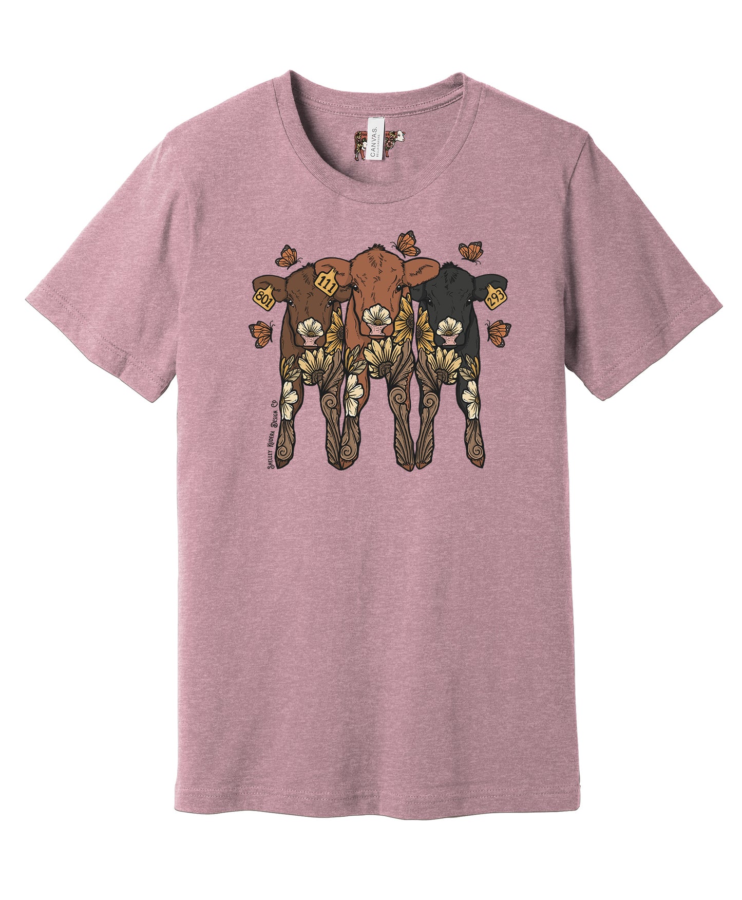 Floral Calf Trio