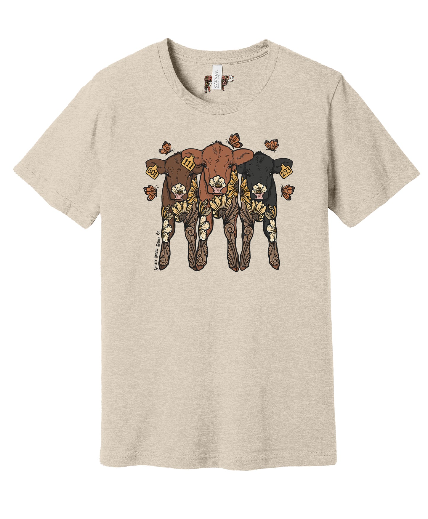Floral Calf Trio