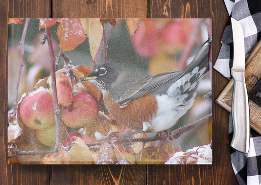 Thanksgiving Robins Cutting Board