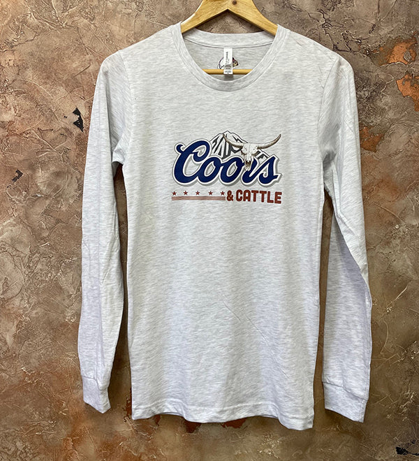 Coors and Cattle long sleeve shirt