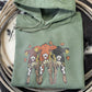 Floral Calf Trio Hoodie