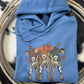 Floral Calf Trio Hoodie
