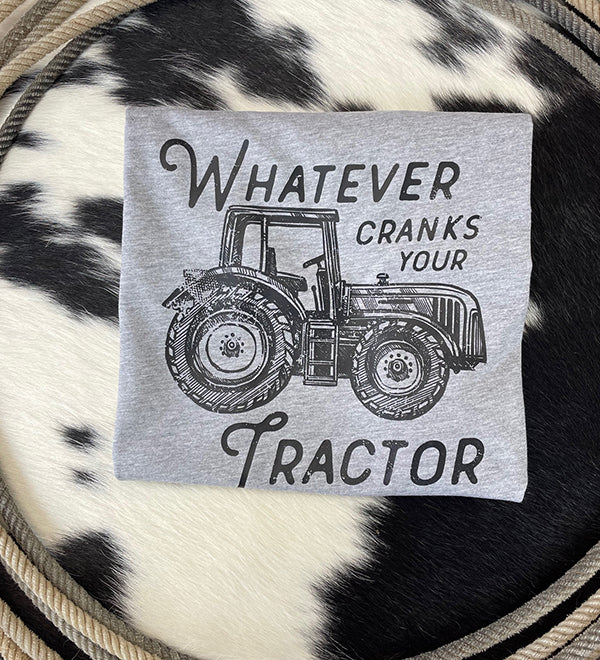 Whatever Cranks Your Tractor Youth Tee