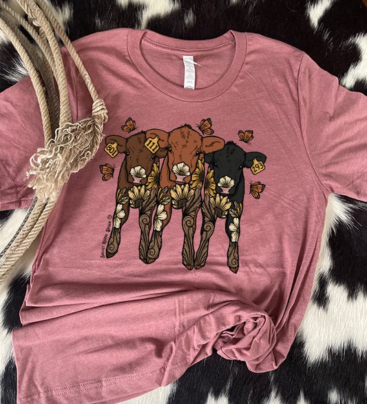 Floral Calf Trio