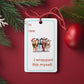 Sassy Christmas Cows Gift Tags