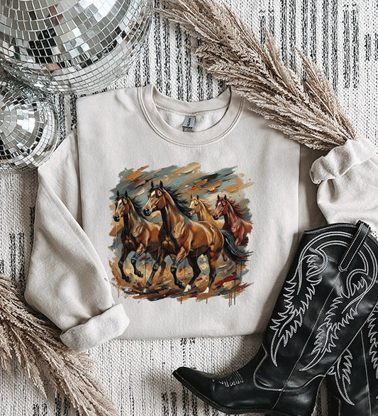 Fire Horse Crewneck