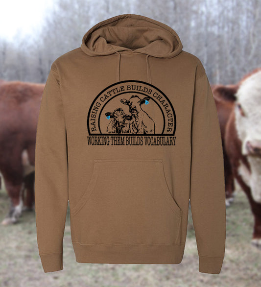 Raising Cattle Hoodie