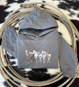 A Good Saddle Horse Youth Hoodie