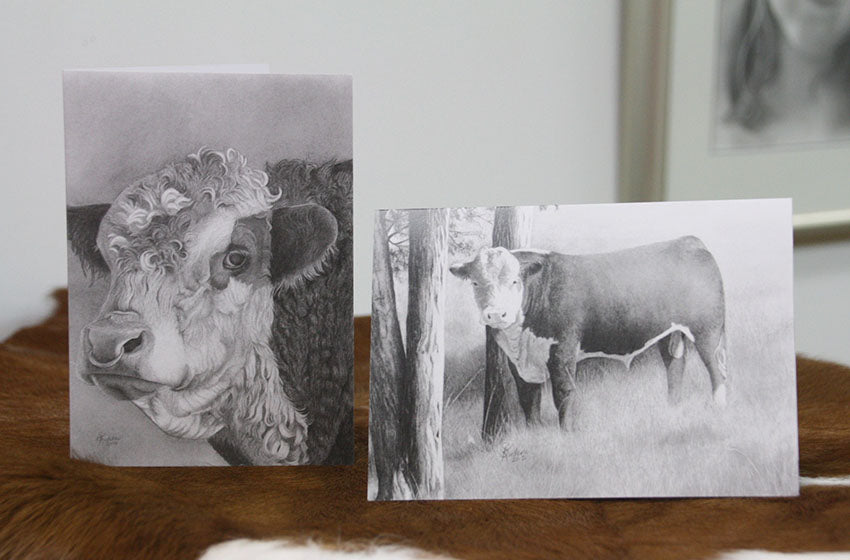 The Bull Pen Collection - Art Notecards