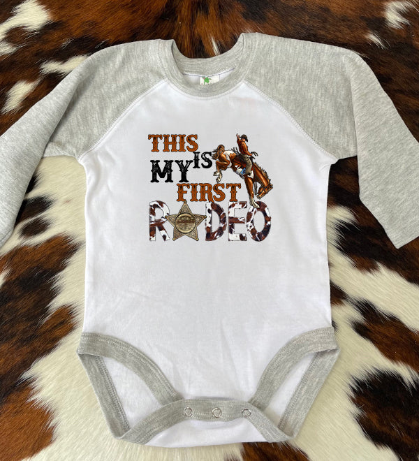 This is my first rodeo Onesie